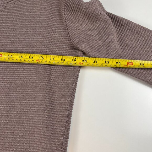 Wilfred Campanule Sweater Dress Ribbed Long Sleeve Aritzia Silk Cashmere size S - Picture 6 of 10